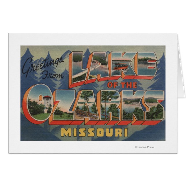 Missouri - Ozarksee (Vorderseite (Horizontal))