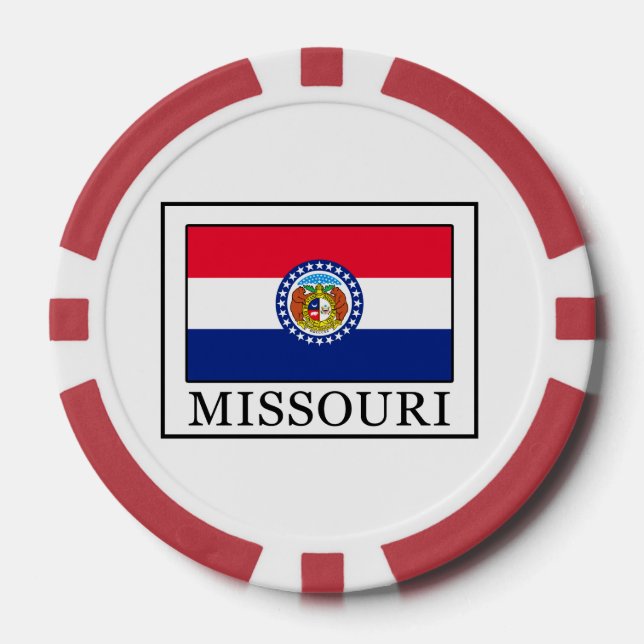 Missouri Pokerchips (Vorderseite)
