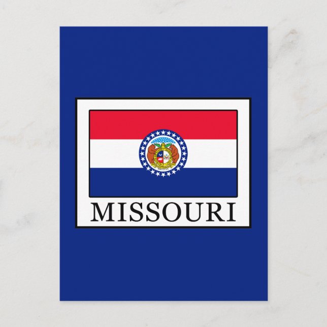 Missouri Postkarte (Vorderseite)