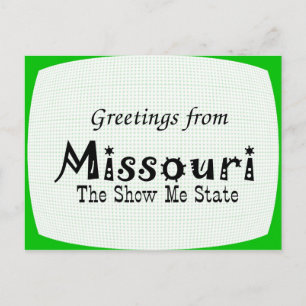 Missouri Postkarte