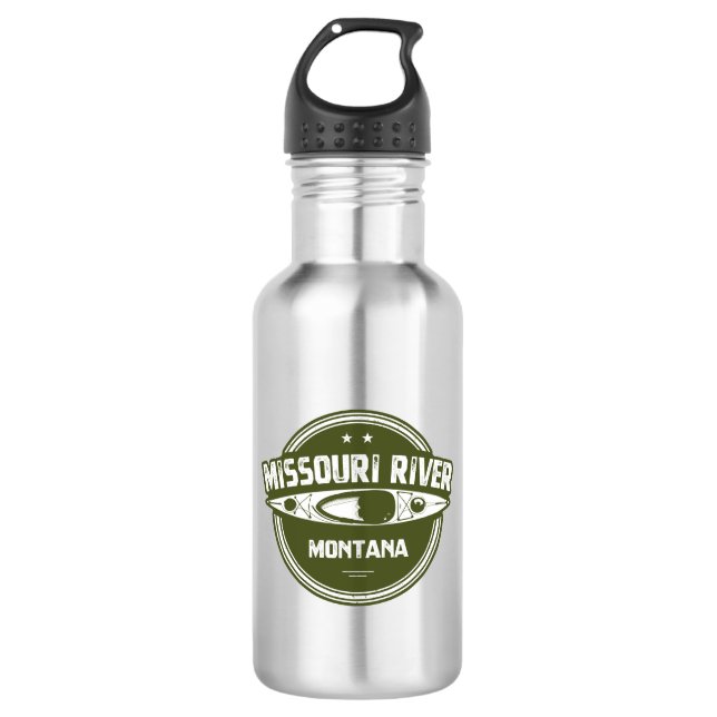 Missouri River, Montana Edelstahlflasche (Vorderseite)