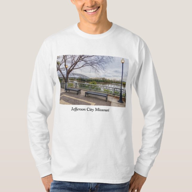 Missouri River View Long Sleeve T - Shirt (Vorderseite)