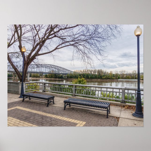 Missouri River View Poster (Vorne)