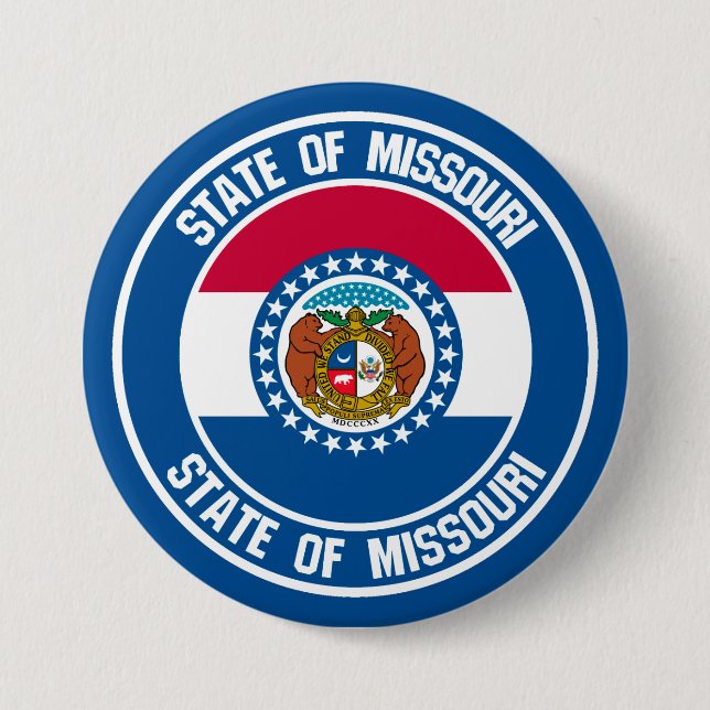 Missouri Round Emblem Button (Vorderseite)