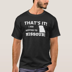 Missouri Se Déplace Au Missouri T-Shirt