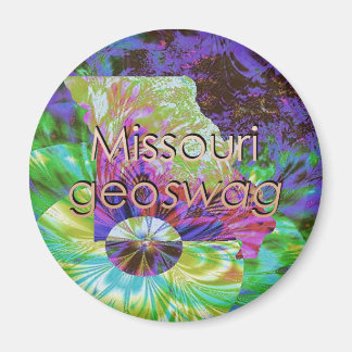 Missouri Staat Geocaching Supplier Magnet Geoswag
