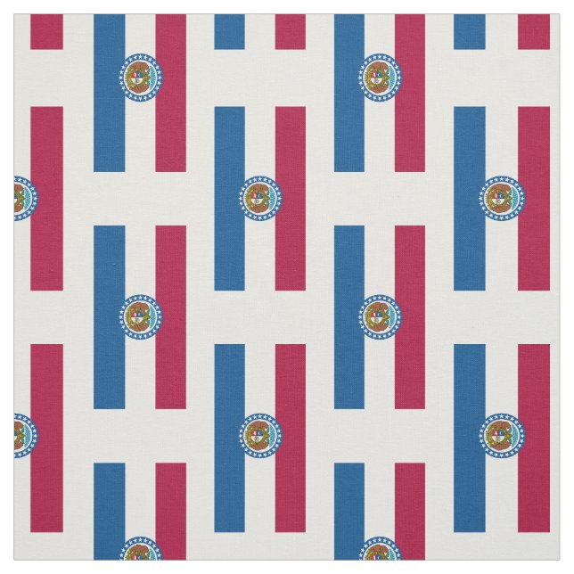 Missouri-Staats-Flagge Stoff (Muster)