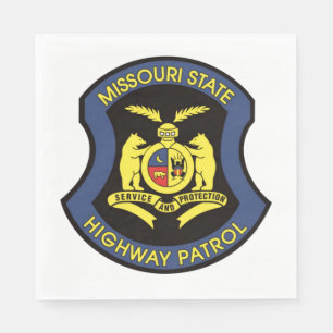 Missouri-Staats-Landstraßen-Patrouille Serviette