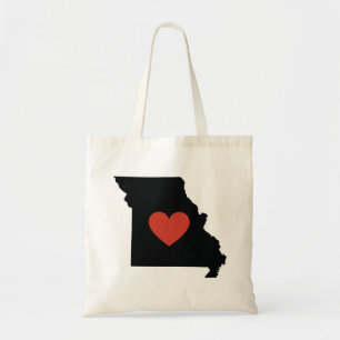 Missouri-Staats-Liebe-Buch-Tasche oder Tragetasche