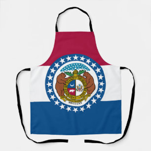 Missouri Staatsflagge Schürze