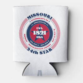 Missouri Staatsstolz Monogram Cooler Dosenkühler