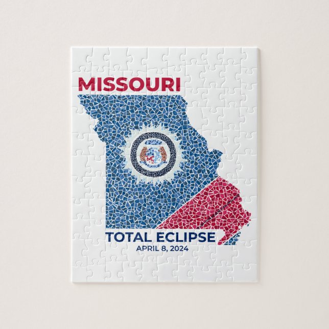 Missouri Total Eclipse Puzzle (Vertikal)