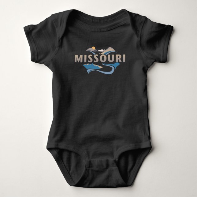 Missouri USA Baby Strampler (Vorderseite)