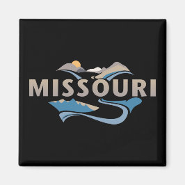 Missouri USA Magnet