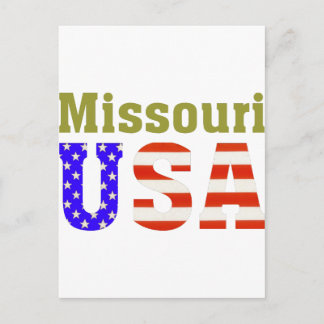 Missouri USA! Postkarte