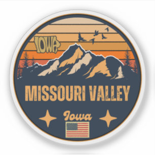 Missouri Valley, Iowa Aufkleber