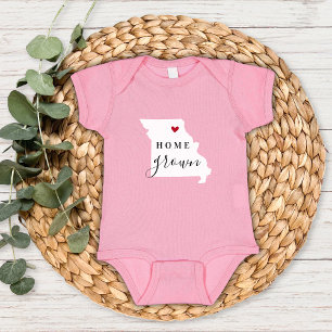 Missouri Zuhause Grown Staat T-Shirt Baby Strampler