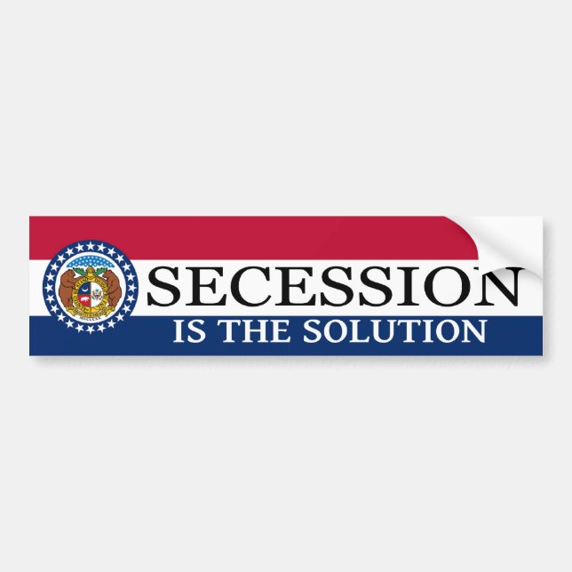 Missourisecessions-Autoaufkleber Autoaufkleber (Vorne)