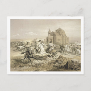Misstrauen der Perser und der Kurden in Armenien, Postkarte