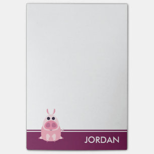 Misstrauisch das Schwein Post-it Klebezettel