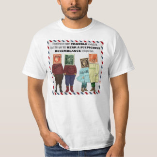 Misstrauische Ähnlichkeit T-Shirt