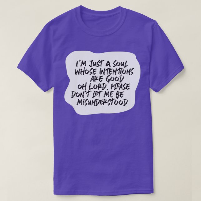missverstanden  T-Shirt (Design vorne)