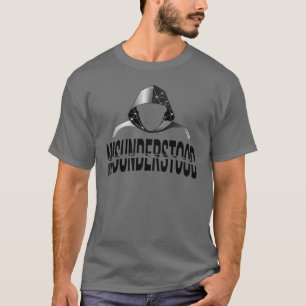 Missverstandenes Glitch Hoodie Phantom T-Shirt