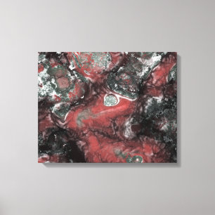 Missverständnisse 1 überzogene Canvas Leinwanddruck