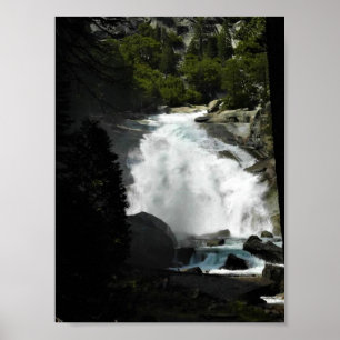 Mist Falls, King's Canyon National Park, CA Poster