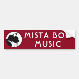 MISTA BOO-MUSIK Autoaufkleber