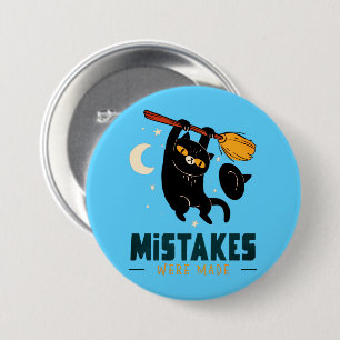 Mistakes Were Made Halloween-Knopf – Lustig Button