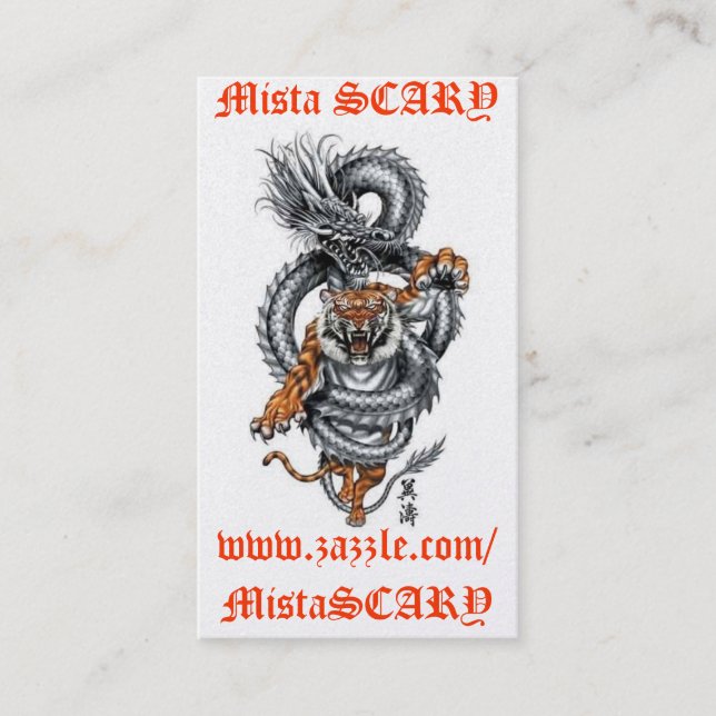 MistaSCARY Dragon Tiger Respiration Carte feu pers (Devant)