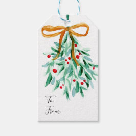 Mistel-Christmas-Anhänger Geschenkanhänger