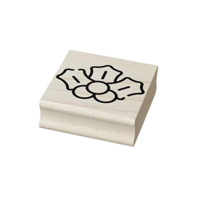 Misteloe Gummistempel (Stempel)