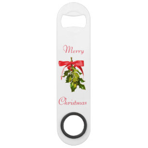 Mistelzweig der frohen Weihnachten Speedflaschenöffner