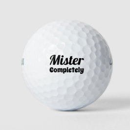 Mister Completely Golfball