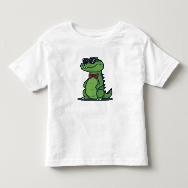 Mister Crocos Kleinkind T-shirt (Vorderseite)