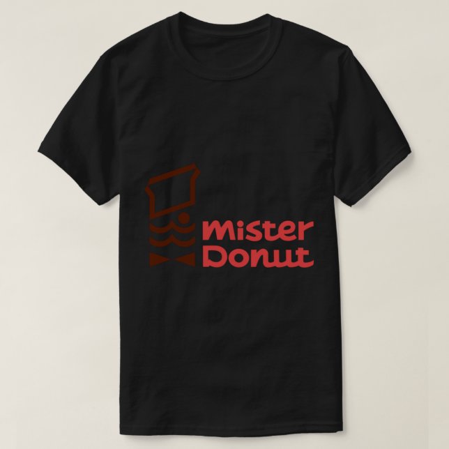 Mister Donut - Japanese donuts!   T-Shirt (Design vorne)