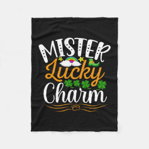 Mister Lucky Charm Fleecedecke