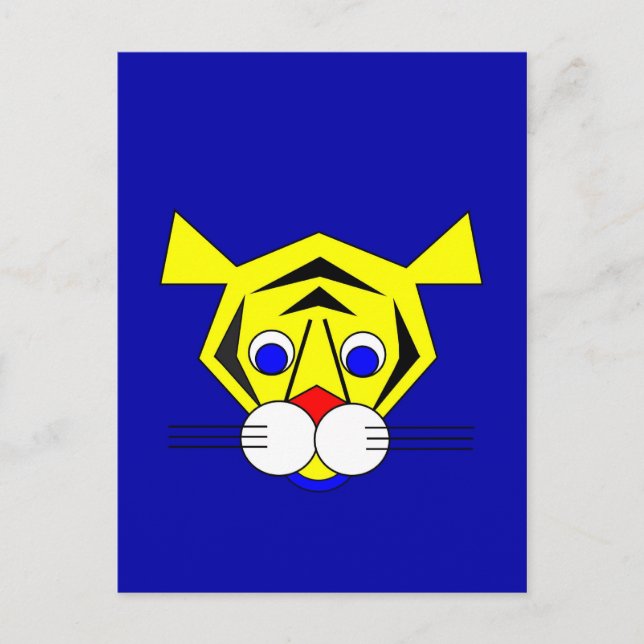 Mister Tiger Postkarte (Vorderseite)