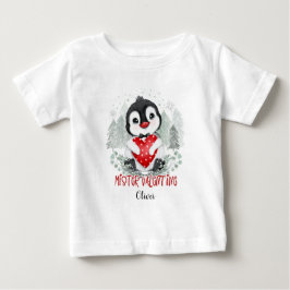 Mister Valentine baby boy personalisiert Baby T-shirt