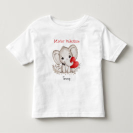 Mister Valentine Personalisiert Kleiner Kleinkind  T-shirt