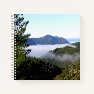 Misting Morgennebel.... Notizbuch