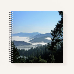 Misting Morning Fog... Notizbuch