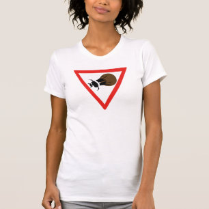 Mistkäfer-Überfahrt, Verkehrszeichen, Südafrika T-Shirt