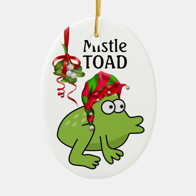 MistleTOAD 2 - SRF Keramikornament (Vorne)