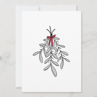 Mistletoe Christmas Card