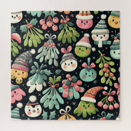 Mistletoe Christmas Carolers Komposition