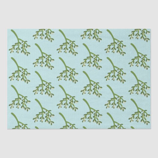 Mistletoe Christmas Seidenpapier (Vorderseite)