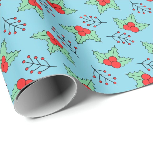 Mistletoe Geschenkpapier (Rolleneckpunkt)